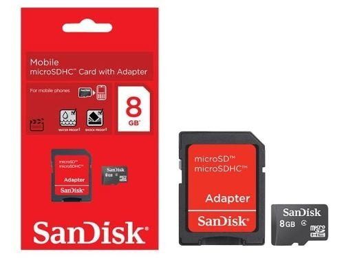 Cartão de memoria 8GB